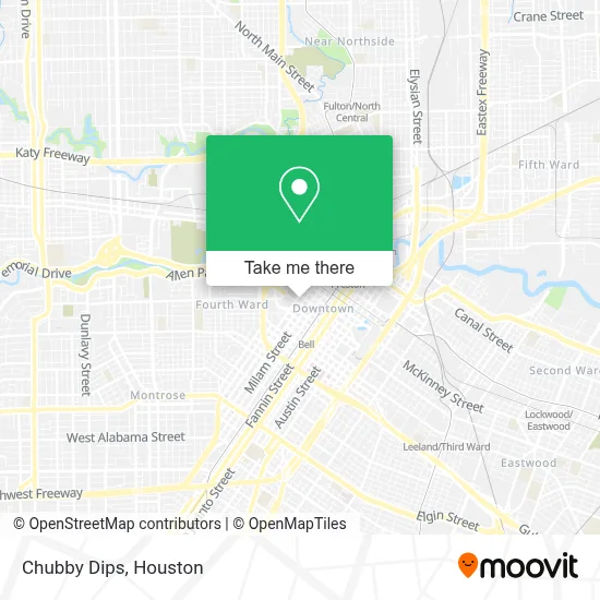 Chubby Dips map