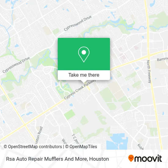 Rsa Auto Repair Mufflers And More map