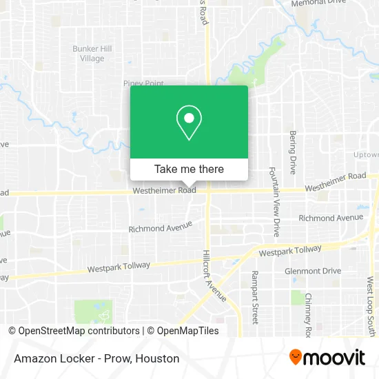 Amazon Locker - Prow map