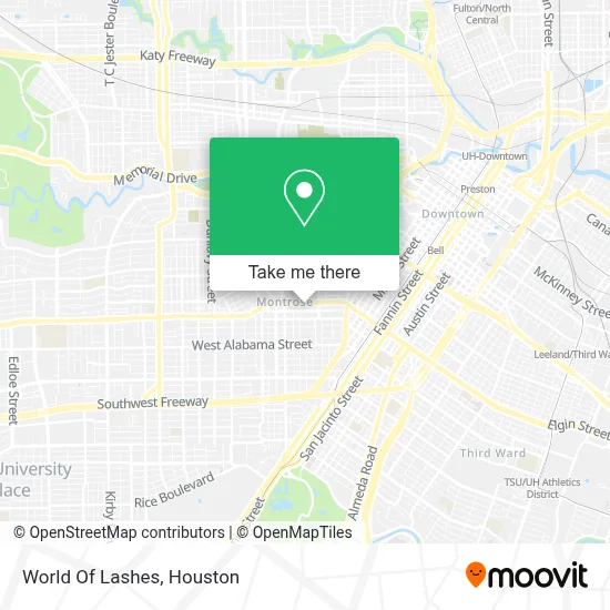 World Of Lashes map