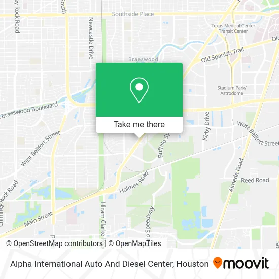 Alpha International Auto And Diesel Center map