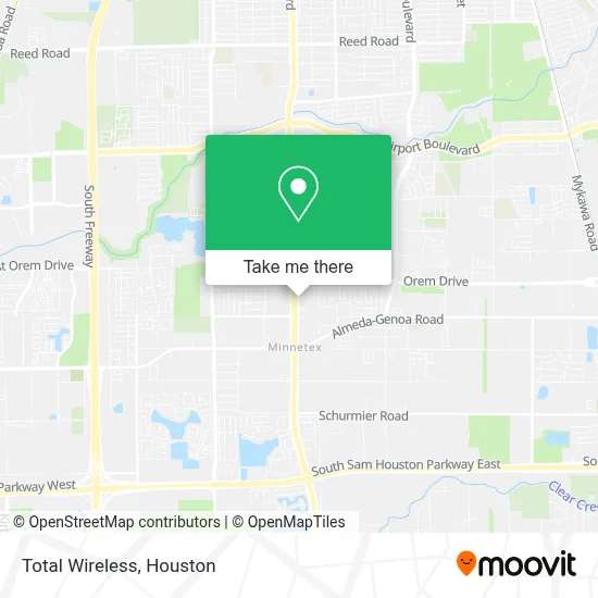 Total Wireless map