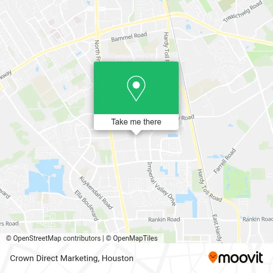 Crown Direct Marketing map
