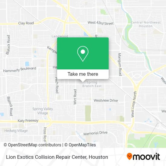 Lion Exotics Collision Repair Center map