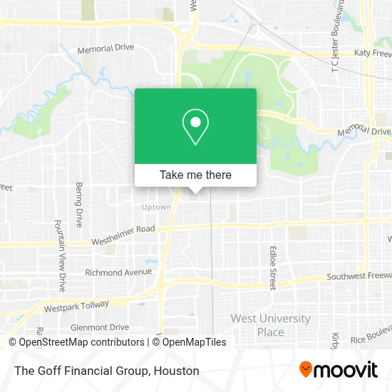 The Goff Financial Group map
