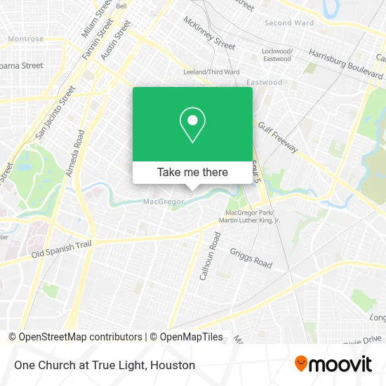One Church at True Light map
