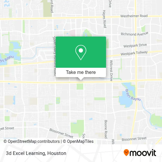 3d Excel Learning map