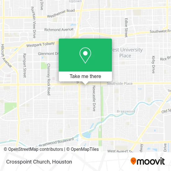 Crosspoint Church map