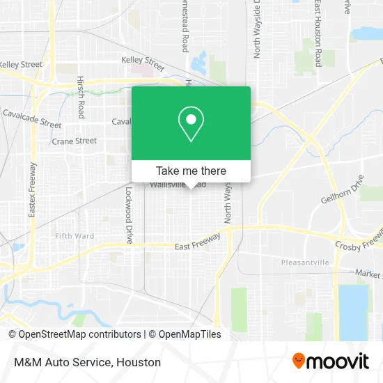 M&M Auto Service map