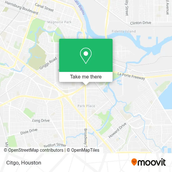 Citgo map