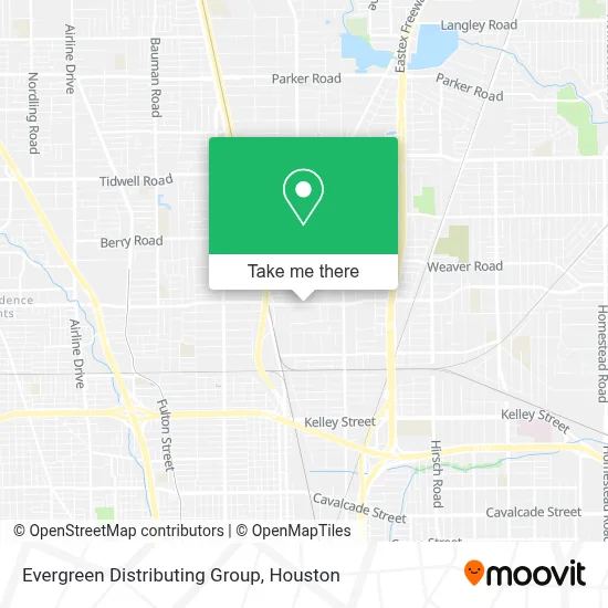 Evergreen Distributing Group map