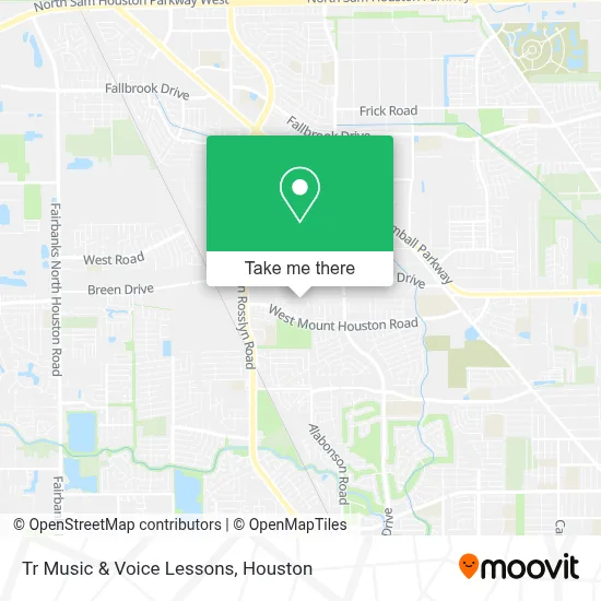 Tr Music & Voice Lessons map