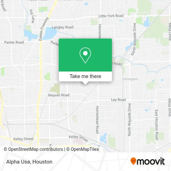 Alpha Usa map