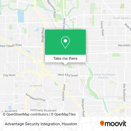 Advantage Security Integration map