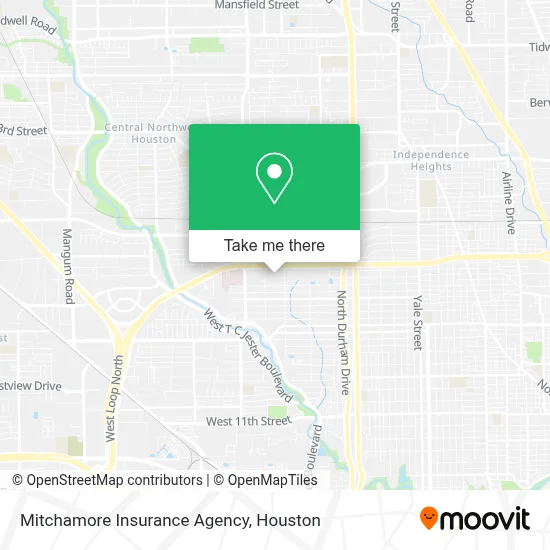 Mitchamore Insurance Agency map