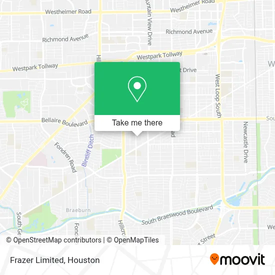Frazer Limited map