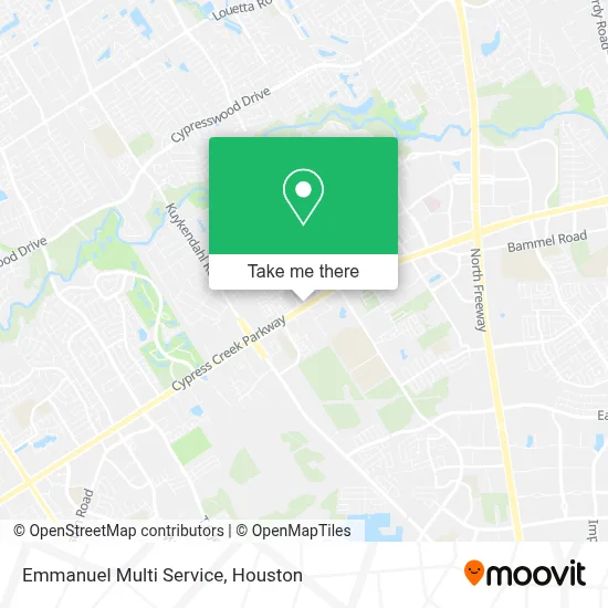 Emmanuel Multi Service map