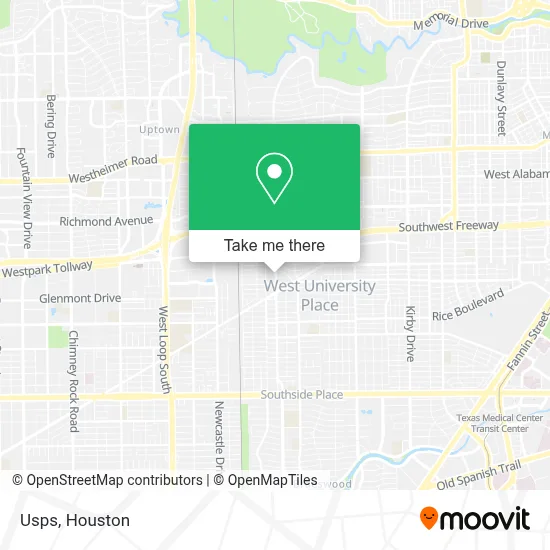 Usps map
