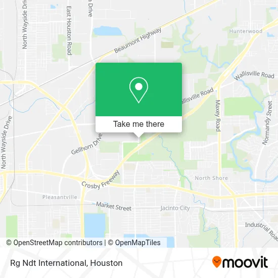 Rg Ndt International map