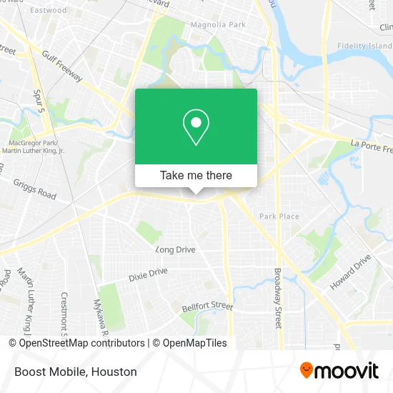 Boost Mobile map