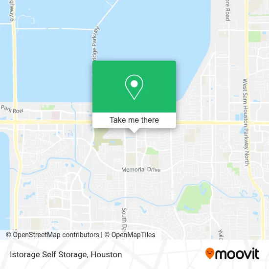 Istorage Self Storage map