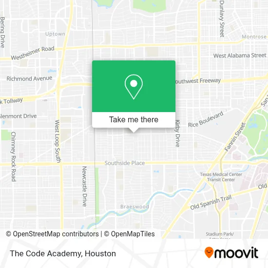 The Code Academy map