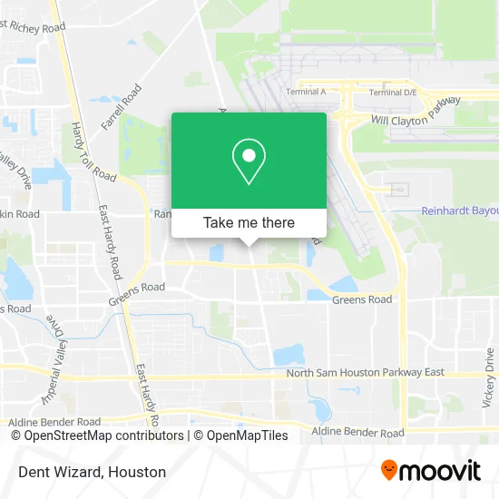 Dent Wizard map