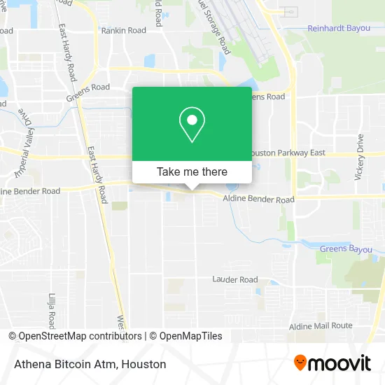 Athena Bitcoin Atm map