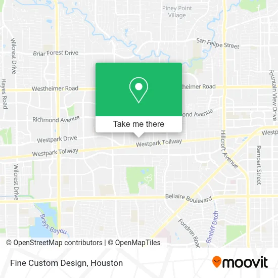Fine Custom Design map