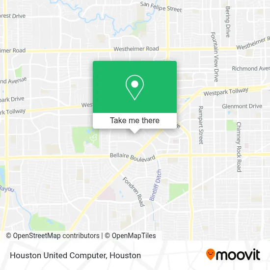 Houston United Computer map