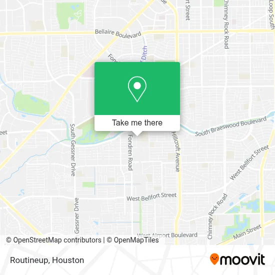 Routineup map