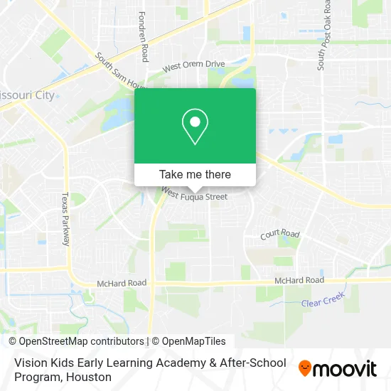 Vision Kids Early Learning Academy & After-School Program map