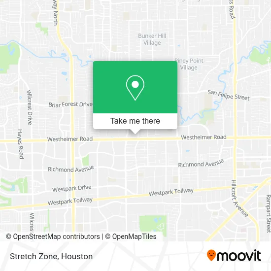 Stretch Zone map