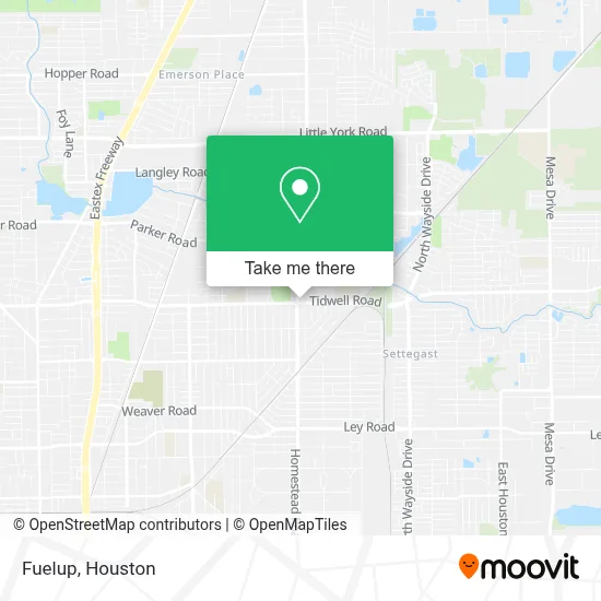 Fuelup map