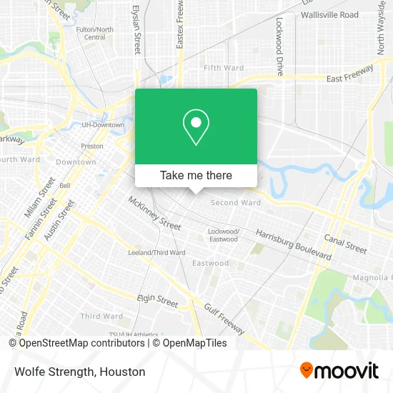 Wolfe Strength map