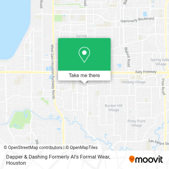 Dapper & Dashing Formerly Al's Formal Wear map