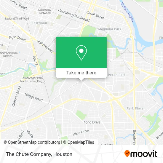 The Chute Company map