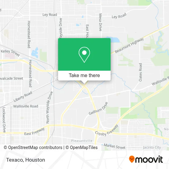 Texaco map