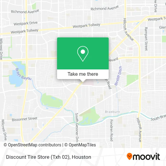 Discount Tire Store (Txh 02) map