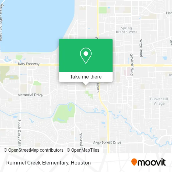Rummel Creek Elementary map
