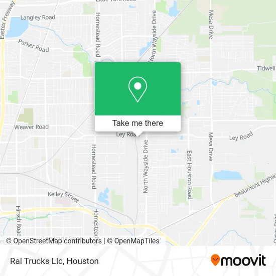 Ral Trucks Llc map