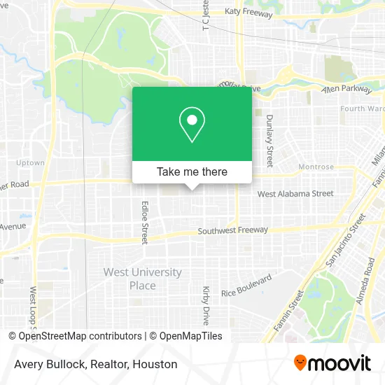 Avery Bullock, Realtor map