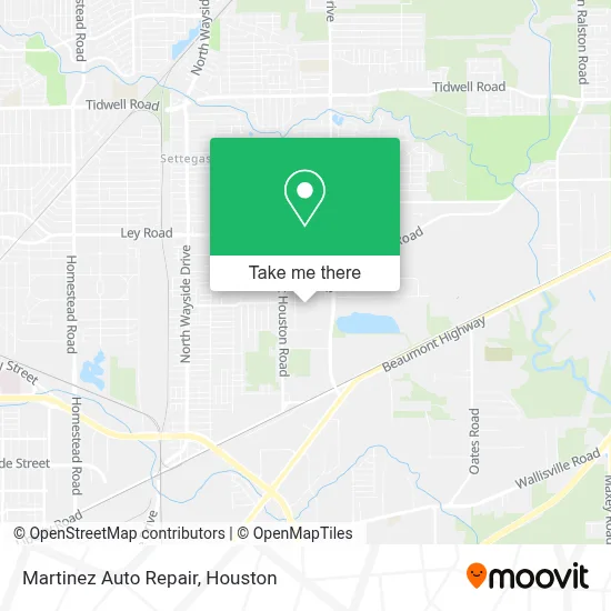 Martinez Auto Repair map