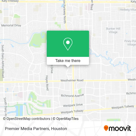 Premier Media Partners map