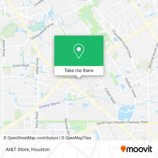 At&T Store map