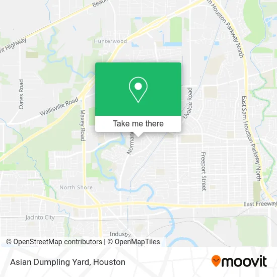 Asian Dumpling Yard map