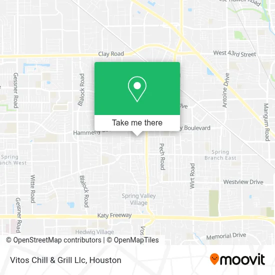 Vitos Chill & Grill Llc map