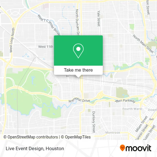 Live Event Design map