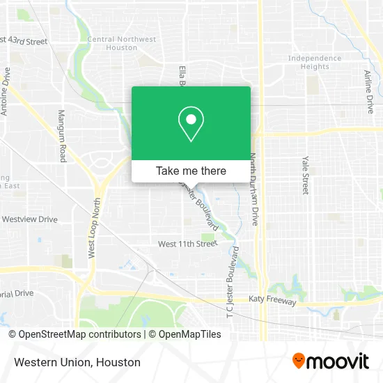 Western Union map