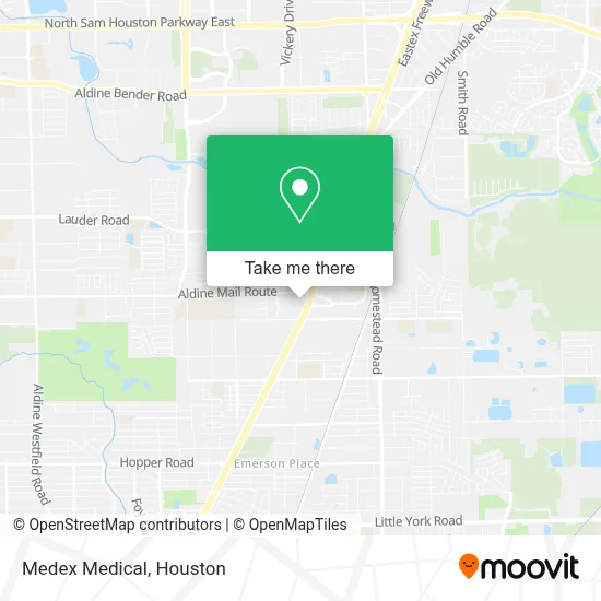 Medex Medical map